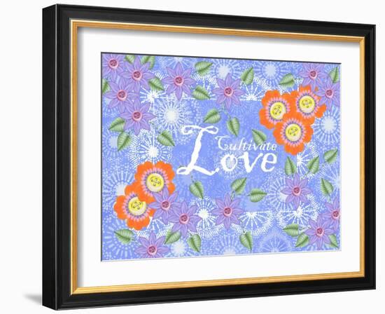 Garden 7 - Cultivate Love-Veruschka Guerra-Framed Giclee Print