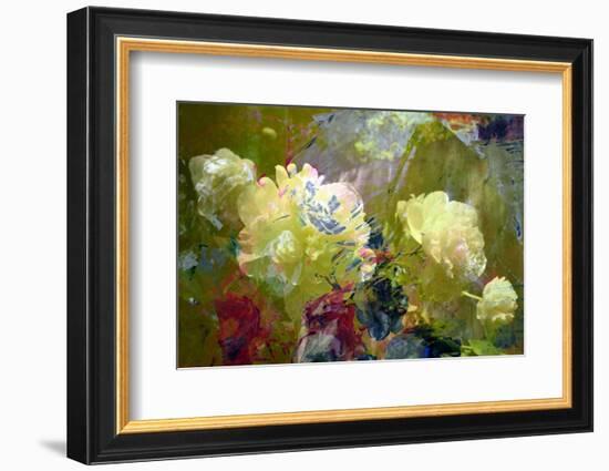 Garden Abstract-Michelle Calkins-Framed Photo