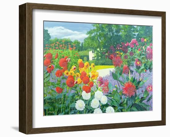 Garden and House-William Ireland-Framed Giclee Print