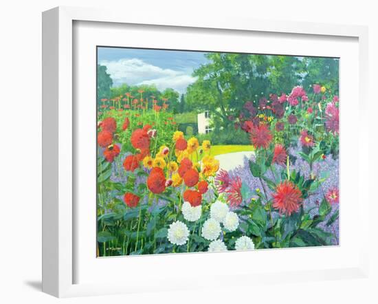 Garden and House-William Ireland-Framed Giclee Print