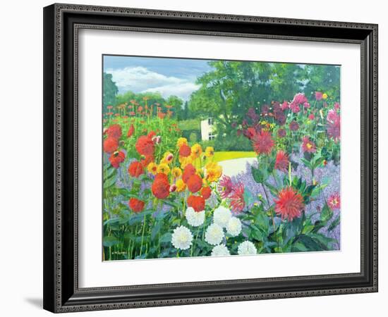 Garden and House-William Ireland-Framed Giclee Print