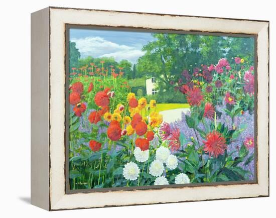 Garden and House-William Ireland-Framed Premier Image Canvas