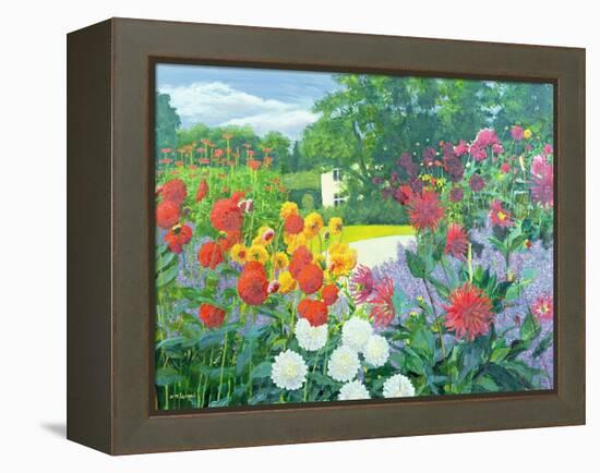 Garden and House-William Ireland-Framed Premier Image Canvas