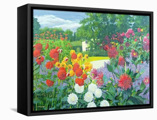 Garden and House-William Ireland-Framed Premier Image Canvas