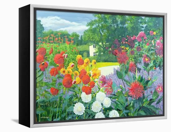 Garden and House-William Ireland-Framed Premier Image Canvas