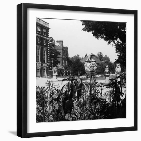 Garden and Part of the East Front, Hampton Court Palace, Richmond Upon Thames, London-null-Framed Photographic Print