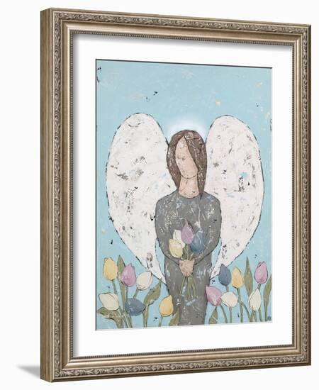 Garden Angel II-Jade Reynolds-Framed Art Print