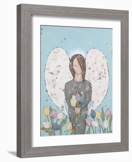 Garden Angel II-Jade Reynolds-Framed Art Print