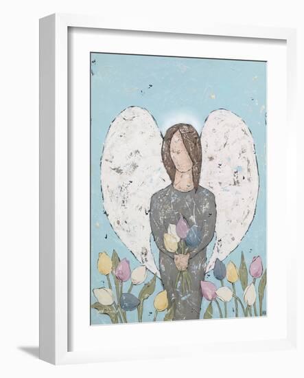 Garden Angel II-Jade Reynolds-Framed Art Print