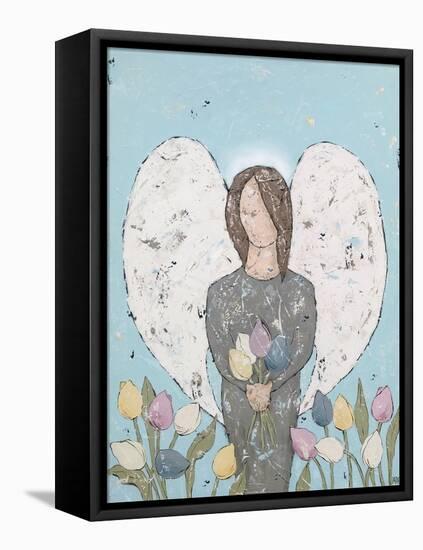 Garden Angel II-Jade Reynolds-Framed Stretched Canvas