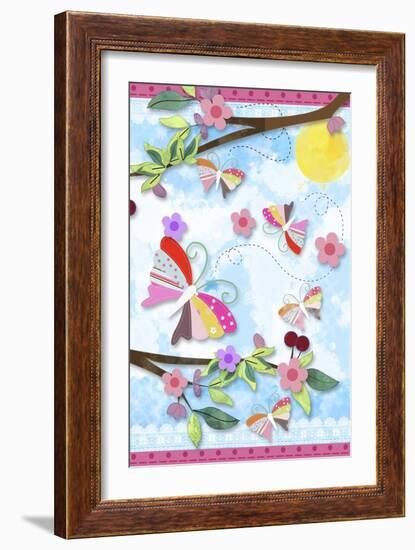 Garden Art Amurad 001-Asmaa’ Murad-Framed Giclee Print