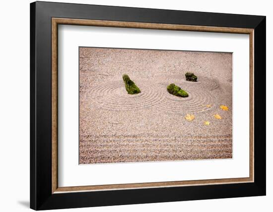 Garden Art. Columbia River Gorge, Oregon, USA.-Tom Norring-Framed Photographic Print