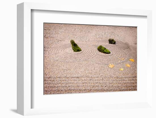 Garden Art. Columbia River Gorge, Oregon, USA.-Tom Norring-Framed Photographic Print