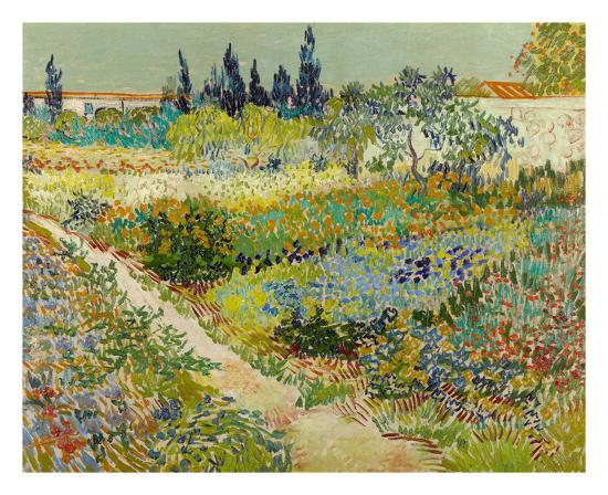 Garden At Arles 1888 Giclee Print By Vincent Van Gogh Art Com