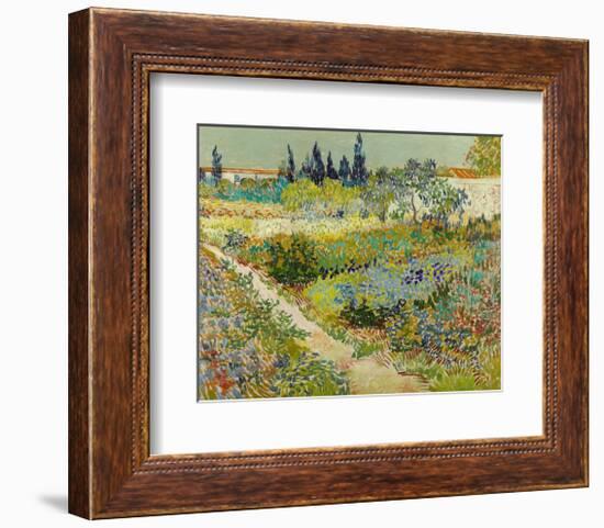 Garden at Arles, 1888-Vincent van Gogh-Framed Art Print