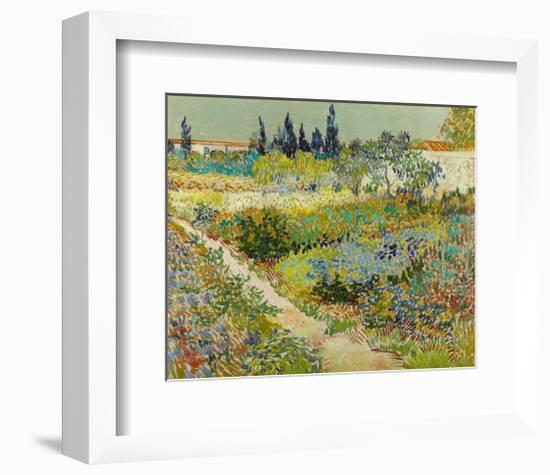 Garden at Arles, 1888-Vincent van Gogh-Framed Giclee Print