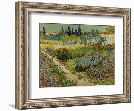 Garden at Arles, 1888-Vincent van Gogh-Framed Giclee Print