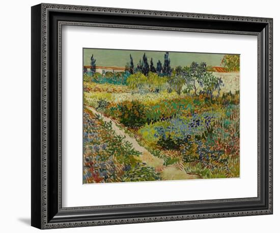 Garden at Arles, 1888-Vincent van Gogh-Framed Giclee Print