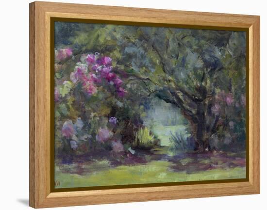 Garden at Curanilahue, Chile, 1998-Karen Armitage-Framed Premier Image Canvas