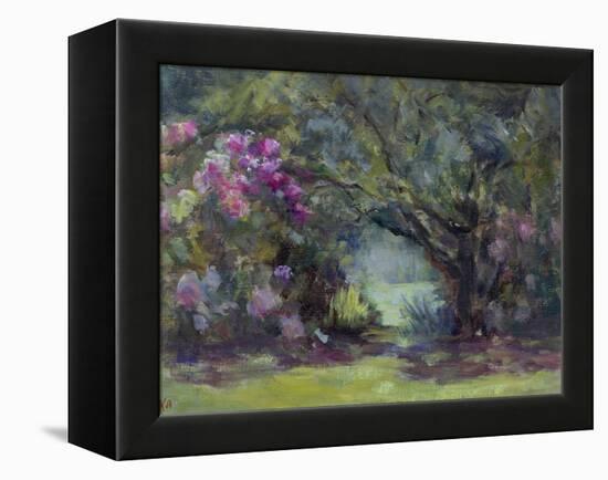 Garden at Curanilahue, Chile, 1998-Karen Armitage-Framed Premier Image Canvas