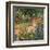 Garden at Giverny, 1895-Claude Monet-Framed Premium Giclee Print