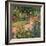 Garden at Giverny, 1895-Claude Monet-Framed Giclee Print