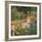 Garden at Giverny, 1895-Claude Monet-Framed Giclee Print