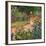 Garden at Giverny, 1895-Claude Monet-Framed Giclee Print