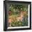 Garden at Giverny, 1895-Claude Monet-Framed Giclee Print