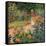 Garden at Giverny, 1895-Claude Monet-Framed Premier Image Canvas