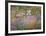 Garden at Giverny-Claude Monet-Framed Art Print