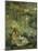 Garden at Mezy: Mlle. Manet-Pierre-Auguste Renoir-Mounted Giclee Print