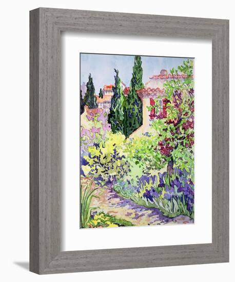 Garden at Vaison-Julia Gibson-Framed Giclee Print