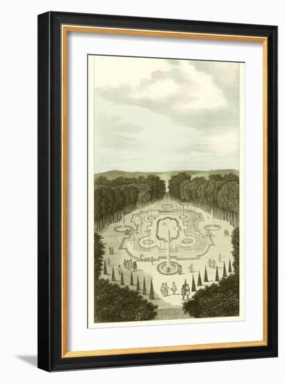 Garden at Versailles I-Vision Studio-Framed Art Print