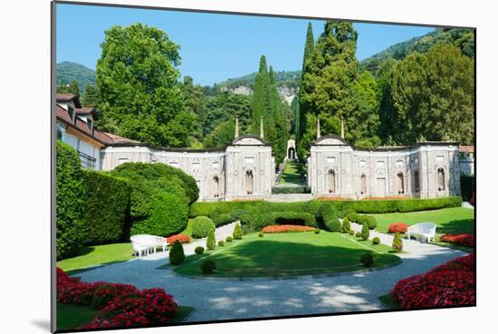 Garden at Villa D'Este Hotel, Cernobbio, Lake Como, Lombardy, Italy-null-Mounted Photographic Print