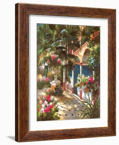 Garden Atrium l-Vera Oxley-Framed Art Print