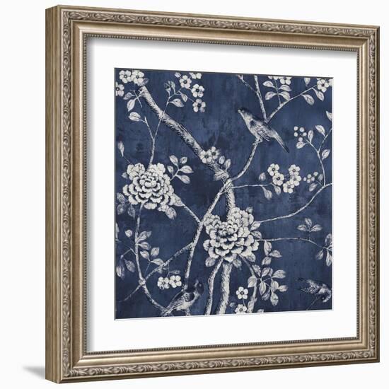 Garden Birds - Dusk-Tania Bello-Framed Art Print