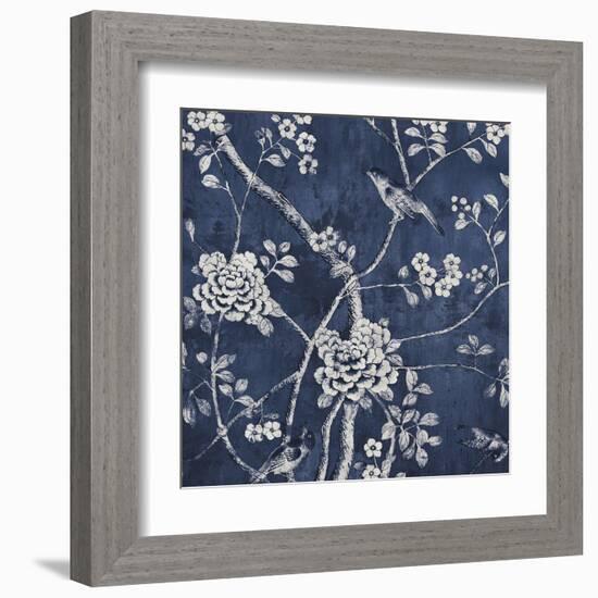 Garden Birds - Dusk-Tania Bello-Framed Art Print