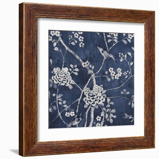 Garden Birds - Dusk-Tania Bello-Framed Art Print