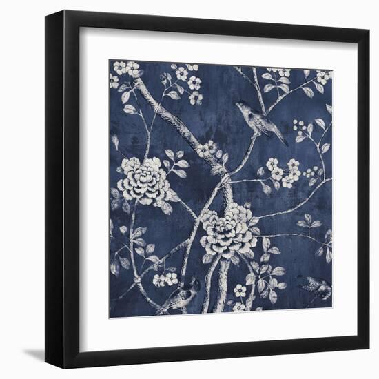 Garden Birds - Dusk-Tania Bello-Framed Art Print