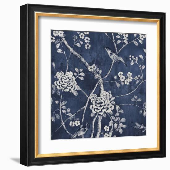 Garden Birds - Dusk-Tania Bello-Framed Art Print