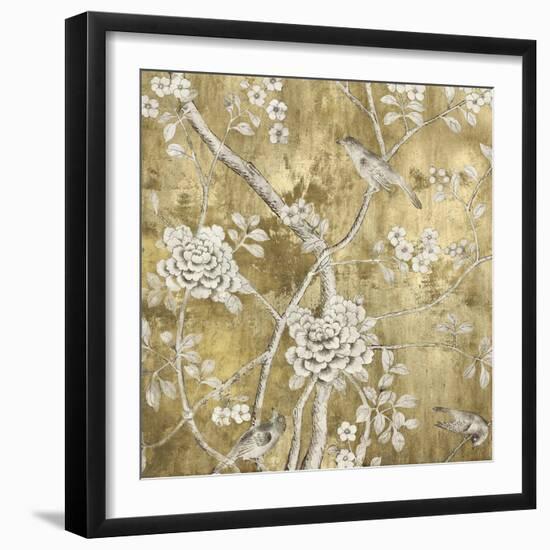 Garden Birds-Tania Bello-Framed Giclee Print