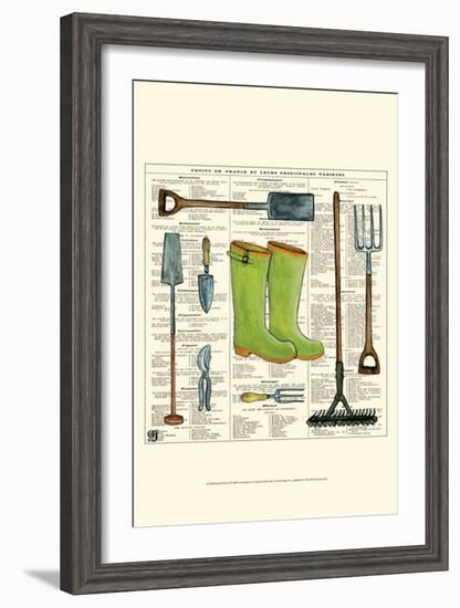 Garden Boots-Ginny Joyner-Framed Art Print