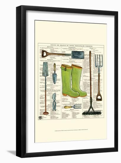 Garden Boots-Ginny Joyner-Framed Art Print