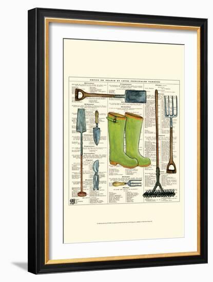 Garden Boots-Ginny Joyner-Framed Art Print