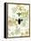 Garden Botanicals & Bees-Devon Ross-Framed Stretched Canvas