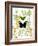 Garden Botanicals & Butterflies-Devon Ross-Framed Art Print