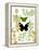 Garden Botanicals & Butterflies-Devon Ross-Framed Stretched Canvas