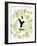 Garden Botanicals & Hummingbird-Devon Ross-Framed Art Print