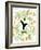 Garden Botanicals & Hummingbird-Devon Ross-Framed Art Print